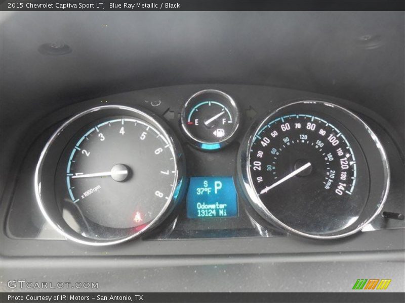 Blue Ray Metallic / Black 2015 Chevrolet Captiva Sport LT