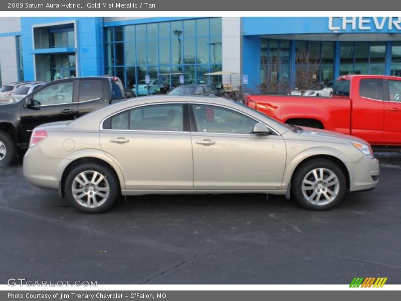  2009 Aura Hybrid Gold Mist Metallic