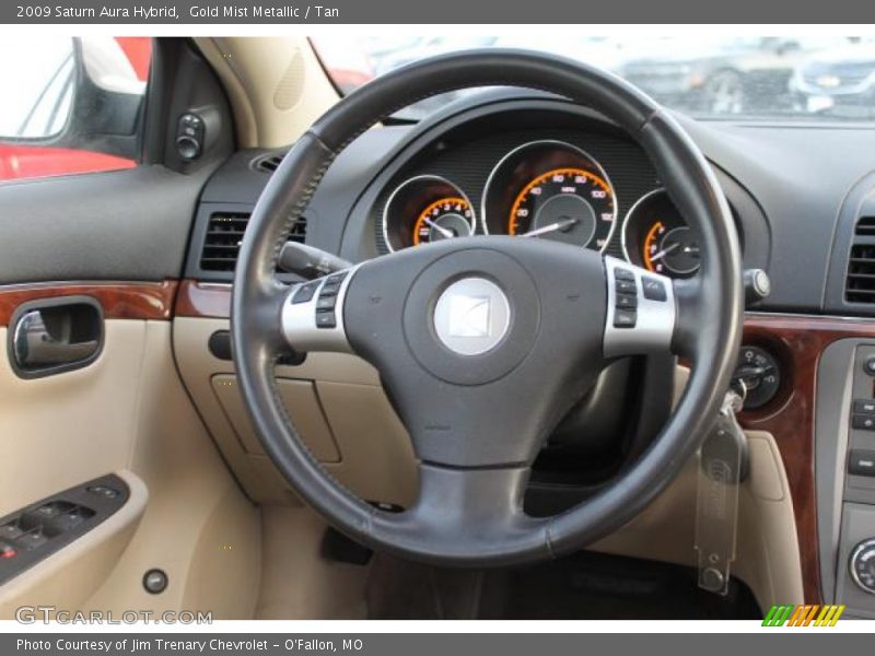  2009 Aura Hybrid Steering Wheel