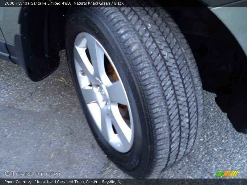 Natural Khaki Green / Black 2008 Hyundai Santa Fe Limited 4WD
