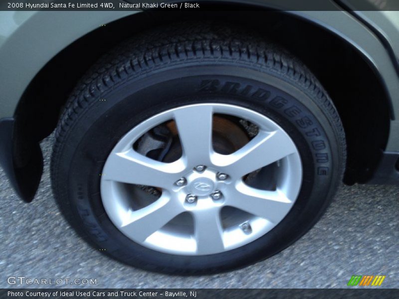 Natural Khaki Green / Black 2008 Hyundai Santa Fe Limited 4WD