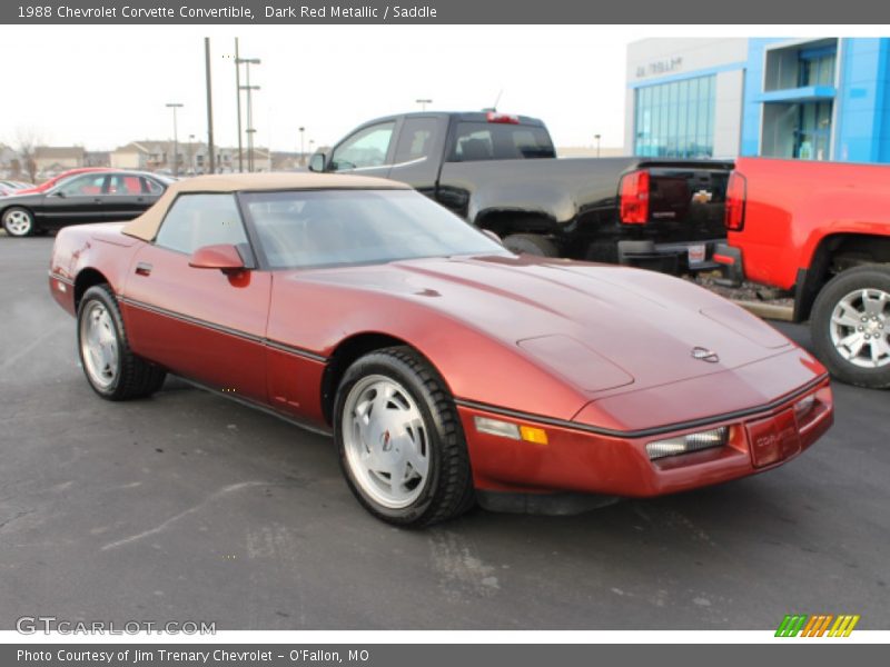 Front 3/4 View of 1988 Corvette Convertible
