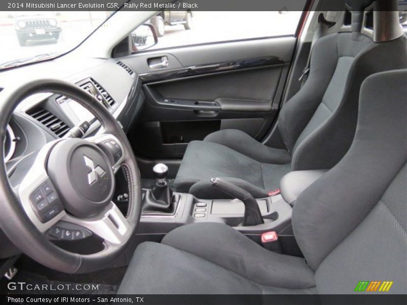 Rally Red Metallic / Black 2014 Mitsubishi Lancer Evolution GSR