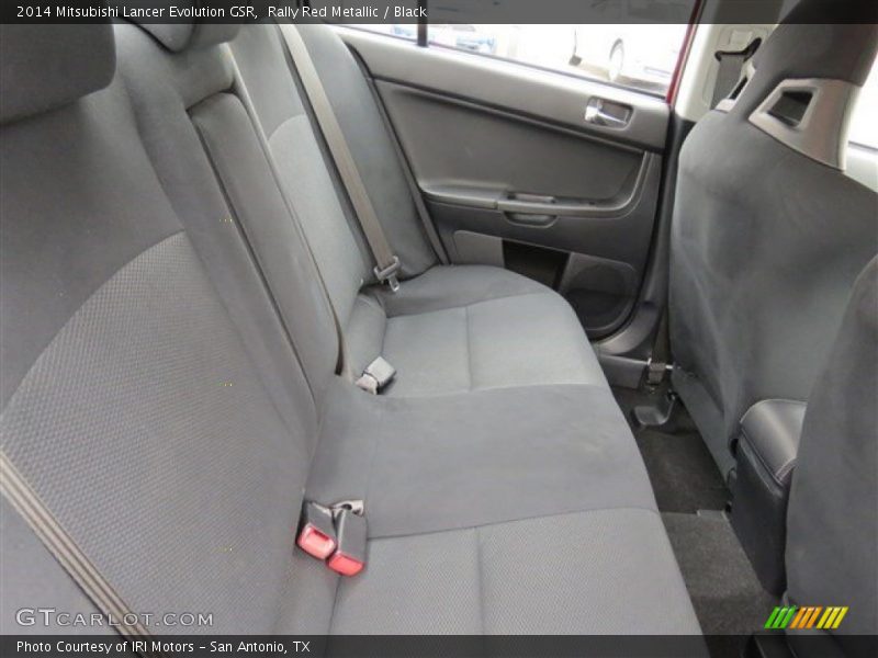 Rally Red Metallic / Black 2014 Mitsubishi Lancer Evolution GSR
