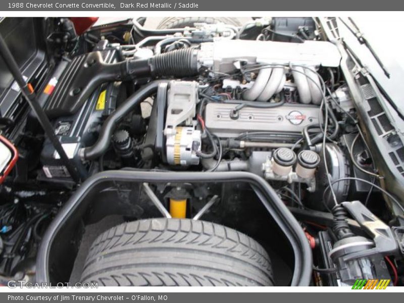  1988 Corvette Convertible Engine - 5.7 Liter OHV 16-Valve L98 V8