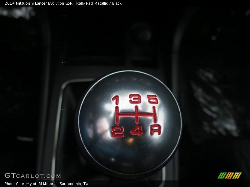 Rally Red Metallic / Black 2014 Mitsubishi Lancer Evolution GSR