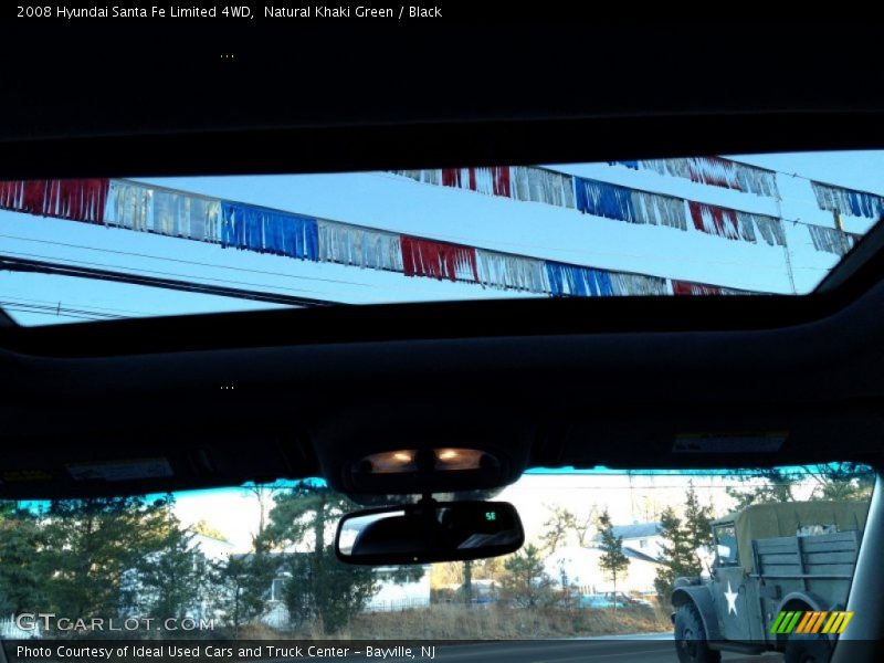 Natural Khaki Green / Black 2008 Hyundai Santa Fe Limited 4WD