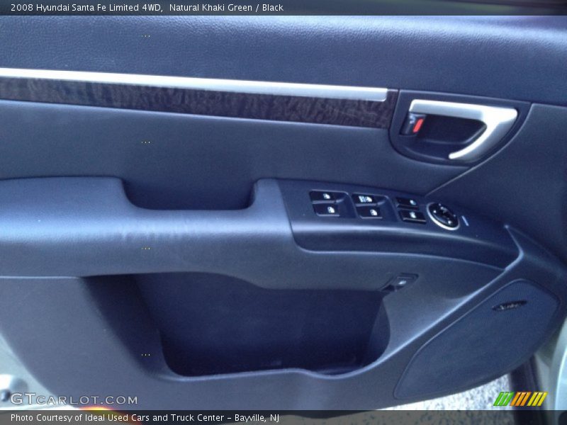 Natural Khaki Green / Black 2008 Hyundai Santa Fe Limited 4WD