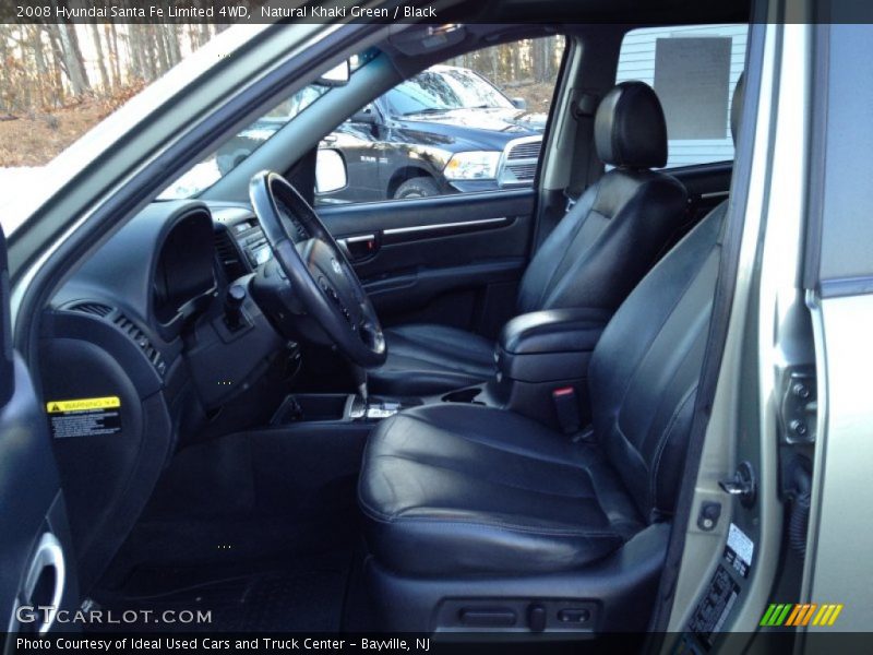 Natural Khaki Green / Black 2008 Hyundai Santa Fe Limited 4WD