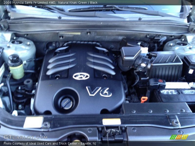 Natural Khaki Green / Black 2008 Hyundai Santa Fe Limited 4WD