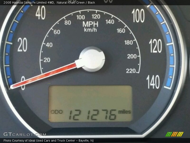 Natural Khaki Green / Black 2008 Hyundai Santa Fe Limited 4WD