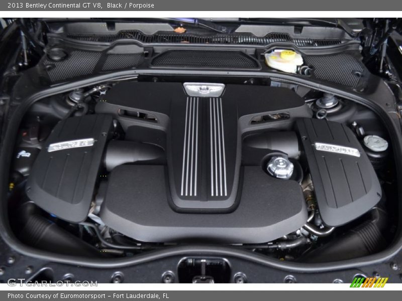  2013 Continental GT V8  Engine - 4.0 Liter Twin Turbocharged DOHC 32-Valve VVT V8