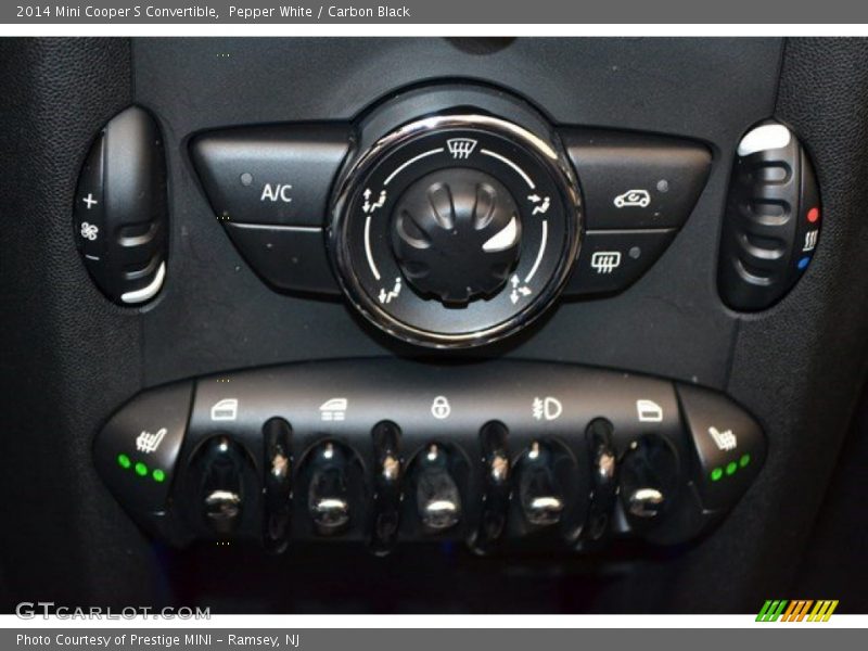 Pepper White / Carbon Black 2014 Mini Cooper S Convertible