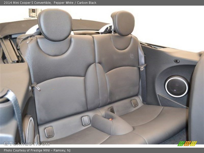 Pepper White / Carbon Black 2014 Mini Cooper S Convertible