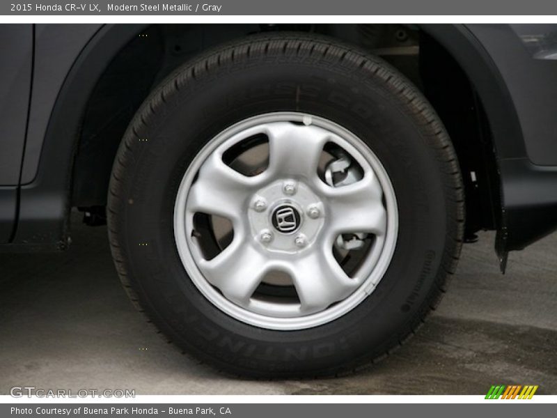 Modern Steel Metallic / Gray 2015 Honda CR-V LX