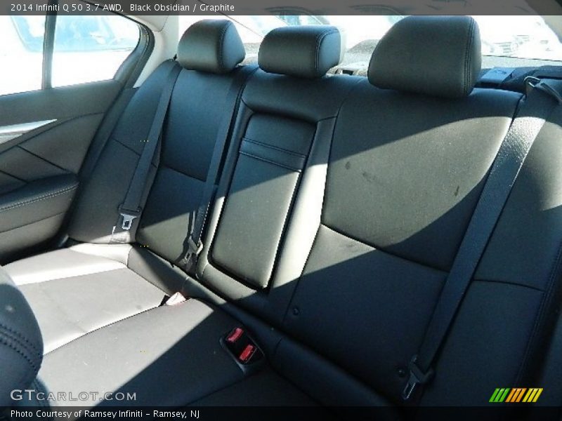 Black Obsidian / Graphite 2014 Infiniti Q 50 3.7 AWD