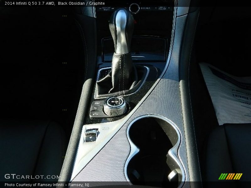 Black Obsidian / Graphite 2014 Infiniti Q 50 3.7 AWD