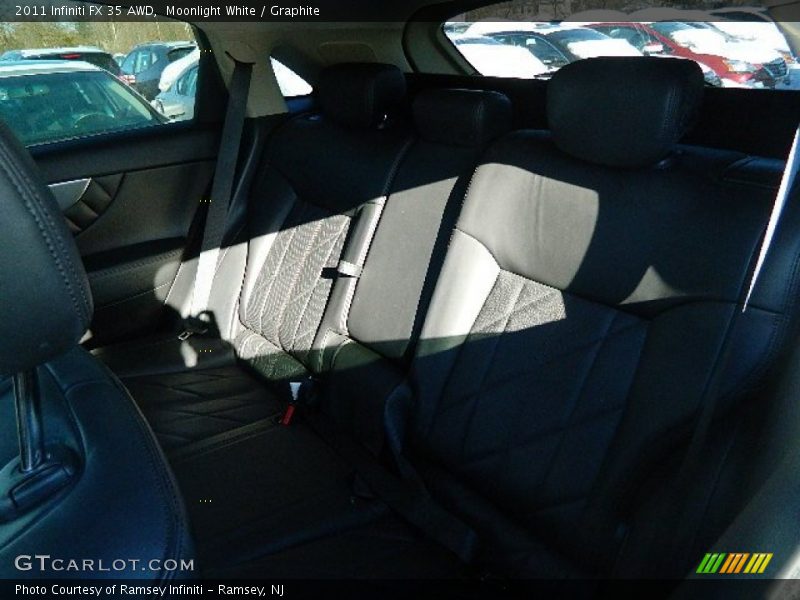 Moonlight White / Graphite 2011 Infiniti FX 35 AWD