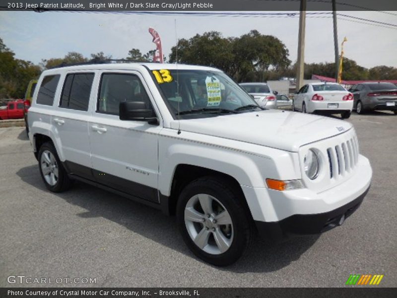 Front 3/4 View of 2013 Patriot Latitude