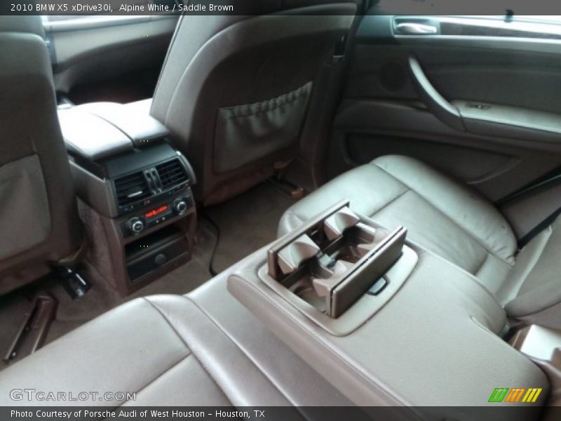Alpine White / Saddle Brown 2010 BMW X5 xDrive30i