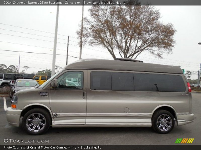 Brownstone Metallic / Neutral 2014 Chevrolet Express 2500 Passenger Conversion