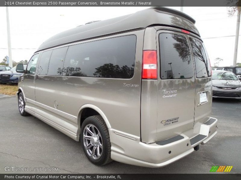 Brownstone Metallic / Neutral 2014 Chevrolet Express 2500 Passenger Conversion
