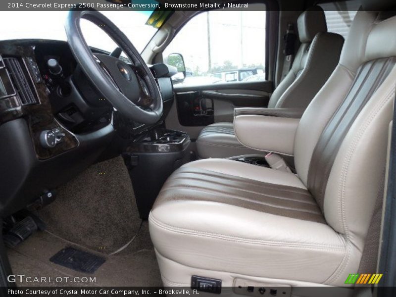 Brownstone Metallic / Neutral 2014 Chevrolet Express 2500 Passenger Conversion