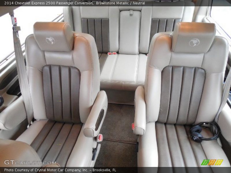 Brownstone Metallic / Neutral 2014 Chevrolet Express 2500 Passenger Conversion