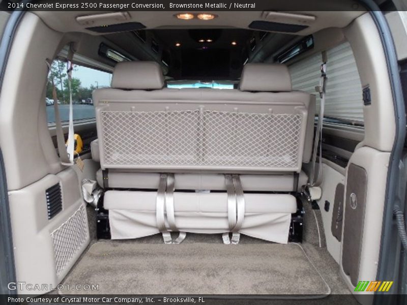Brownstone Metallic / Neutral 2014 Chevrolet Express 2500 Passenger Conversion