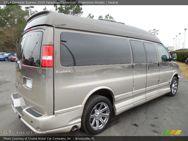 Brownstone Metallic / Neutral 2014 Chevrolet Express 2500 Passenger Conversion