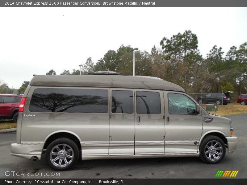 Brownstone Metallic / Neutral 2014 Chevrolet Express 2500 Passenger Conversion