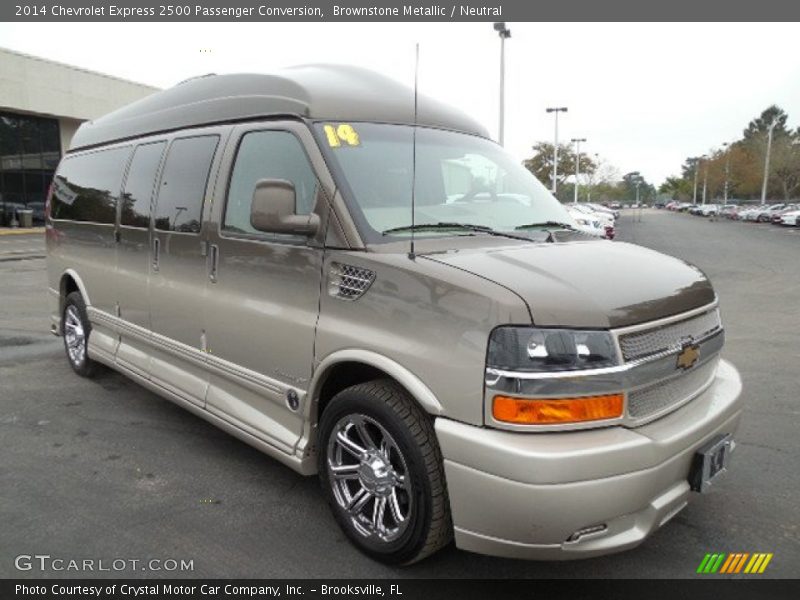 Brownstone Metallic / Neutral 2014 Chevrolet Express 2500 Passenger Conversion