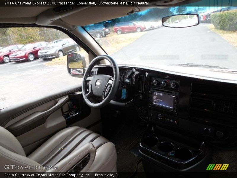 Brownstone Metallic / Neutral 2014 Chevrolet Express 2500 Passenger Conversion