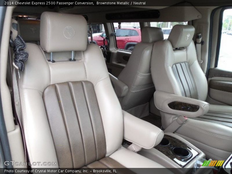 Brownstone Metallic / Neutral 2014 Chevrolet Express 2500 Passenger Conversion