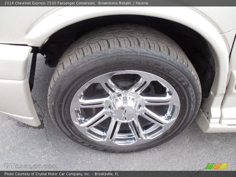 Brownstone Metallic / Neutral 2014 Chevrolet Express 2500 Passenger Conversion