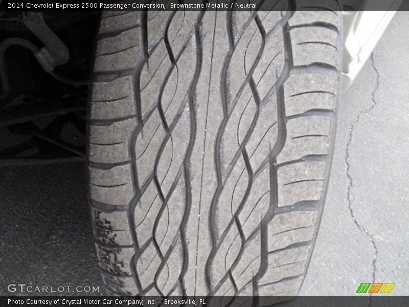 Brownstone Metallic / Neutral 2014 Chevrolet Express 2500 Passenger Conversion