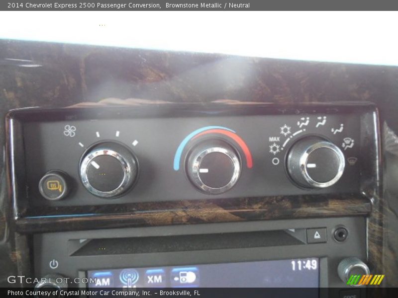Brownstone Metallic / Neutral 2014 Chevrolet Express 2500 Passenger Conversion