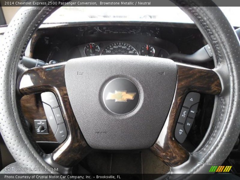Brownstone Metallic / Neutral 2014 Chevrolet Express 2500 Passenger Conversion