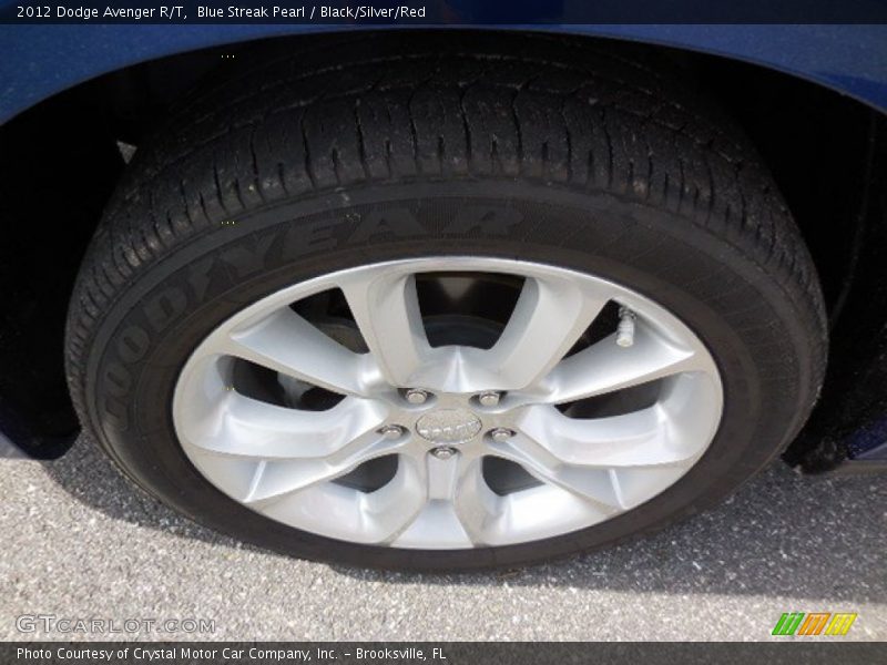 Blue Streak Pearl / Black/Silver/Red 2012 Dodge Avenger R/T