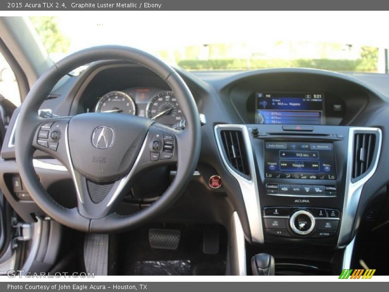 Graphite Luster Metallic / Ebony 2015 Acura TLX 2.4