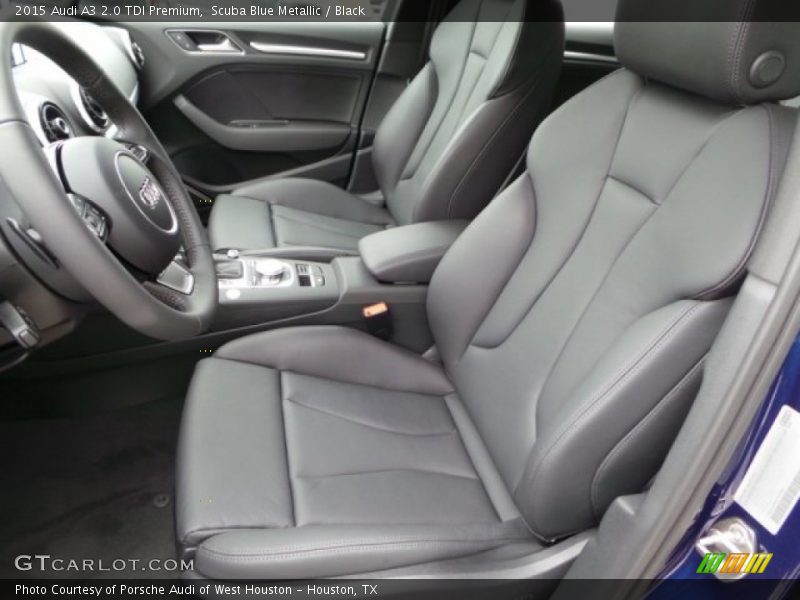 Front Seat of 2015 A3 2.0 TDI Premium