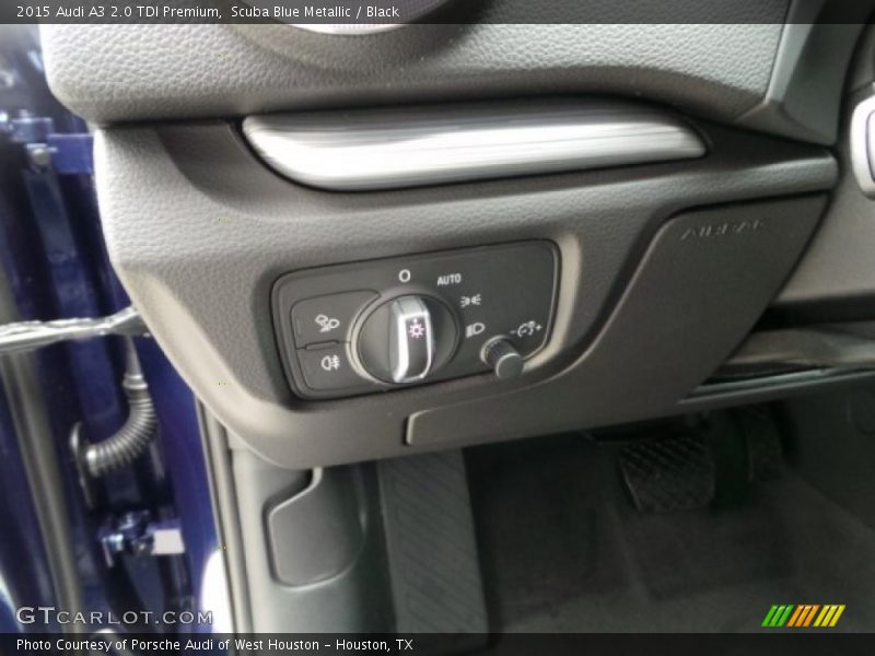 Controls of 2015 A3 2.0 TDI Premium