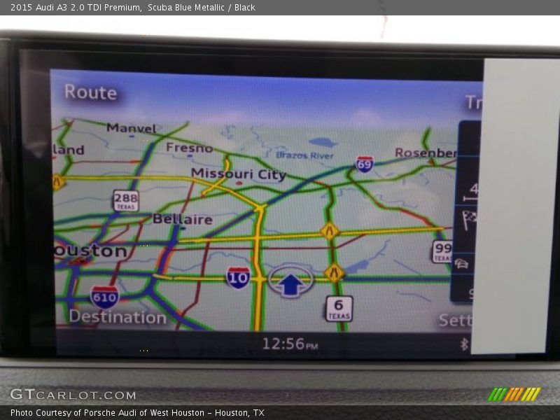 Navigation of 2015 A3 2.0 TDI Premium