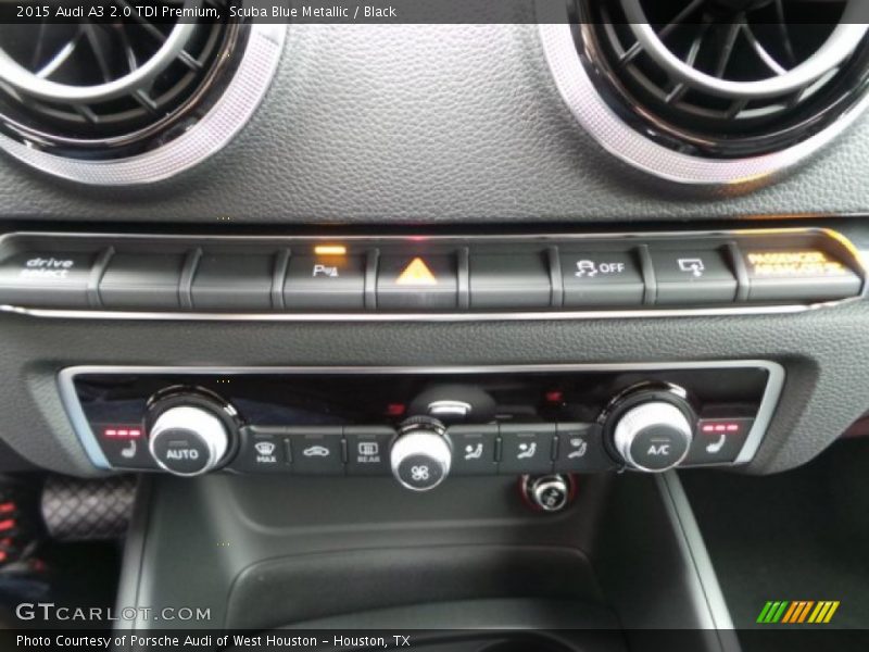 Controls of 2015 A3 2.0 TDI Premium