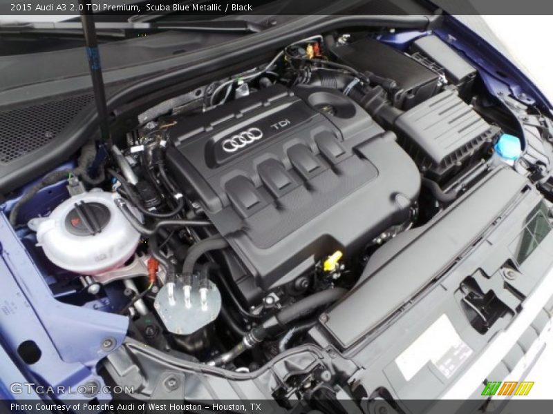  2015 A3 2.0 TDI Premium Engine - 2.0 Liter TDI DOHC 16-Valve Turbo-Diesel 4 Cylinder