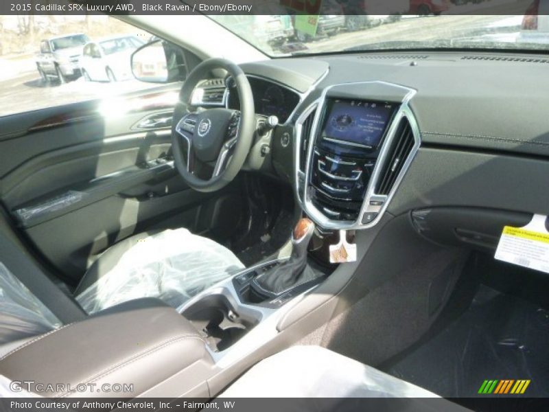 Black Raven / Ebony/Ebony 2015 Cadillac SRX Luxury AWD