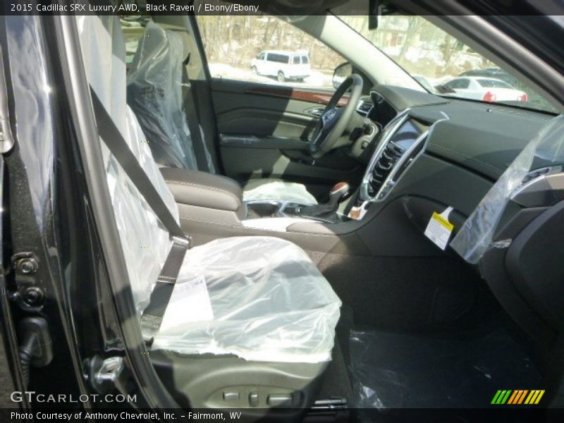 Black Raven / Ebony/Ebony 2015 Cadillac SRX Luxury AWD