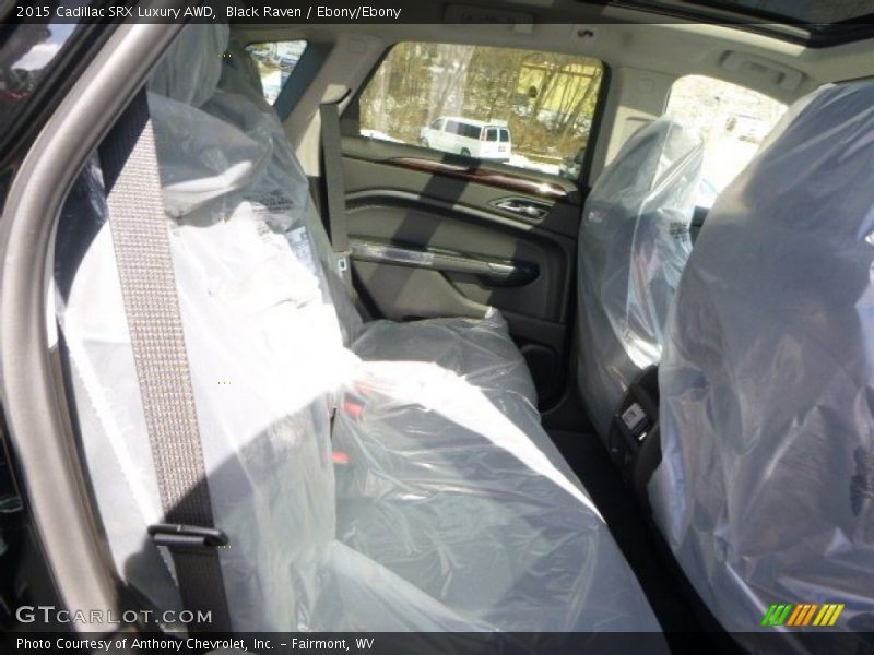 Black Raven / Ebony/Ebony 2015 Cadillac SRX Luxury AWD