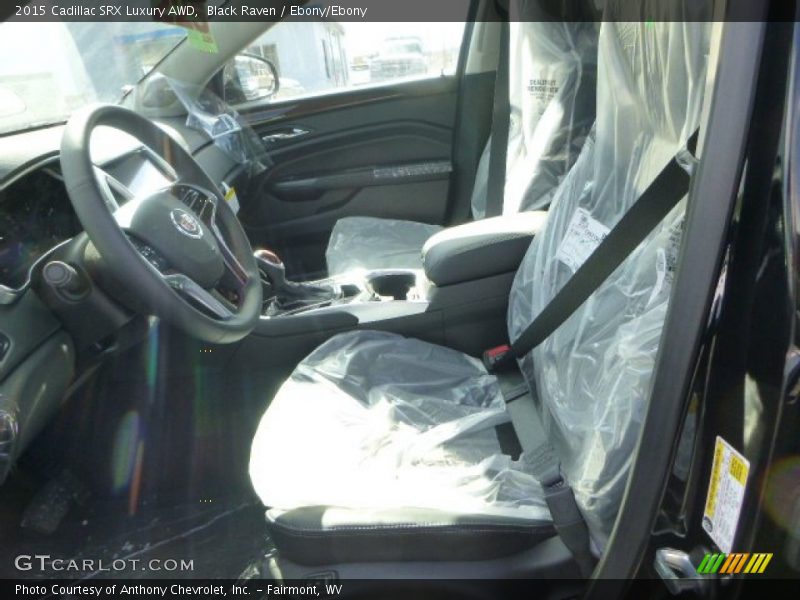 Black Raven / Ebony/Ebony 2015 Cadillac SRX Luxury AWD