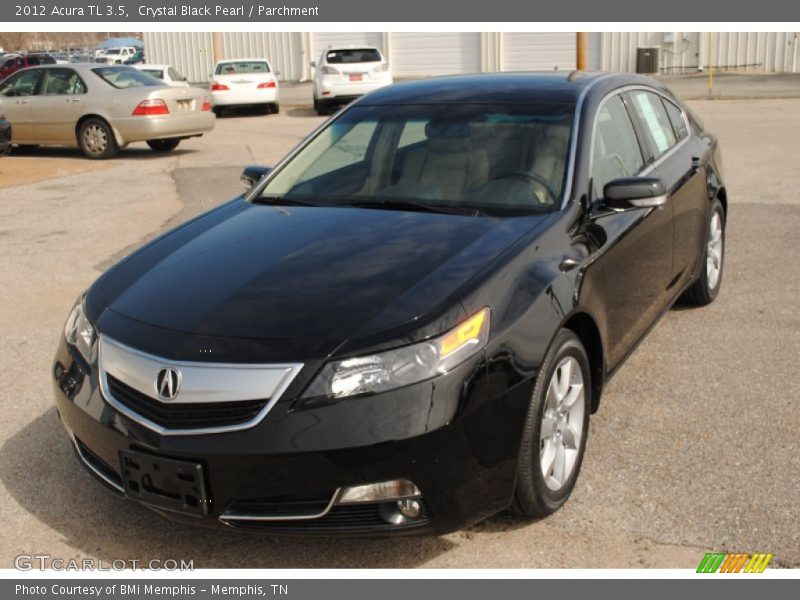 Crystal Black Pearl / Parchment 2012 Acura TL 3.5